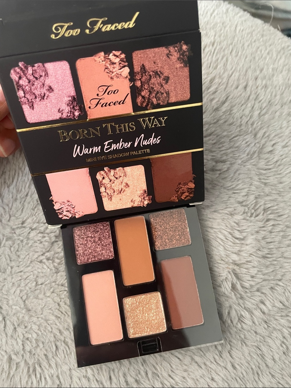 Too Faced Born This Way Warm Ember Nudes Eyeshadow Palette - Warm Pink/Brown